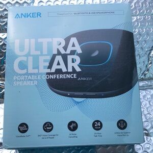 Anker PowerConf S3 ultra clear portable conference speaker/phone- Bluetooth/ USB